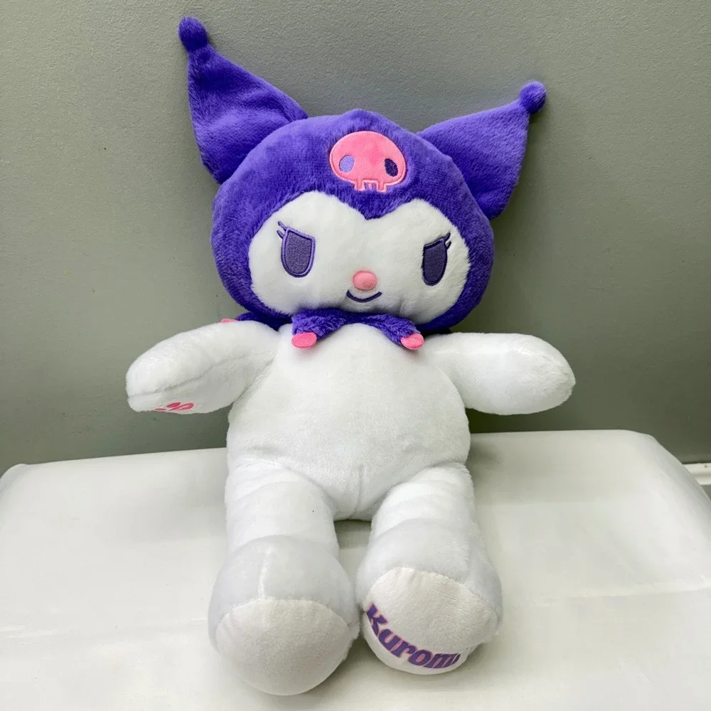 Build A Bear Kuromi Sanrio Hello Kitty Purple White Plush Stuffed Animal Toy